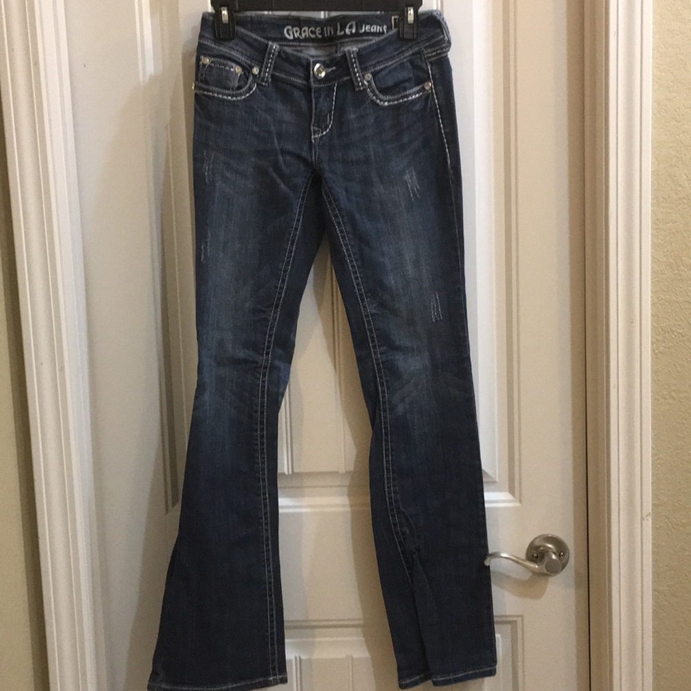 Grace in LA boot cut jeans
